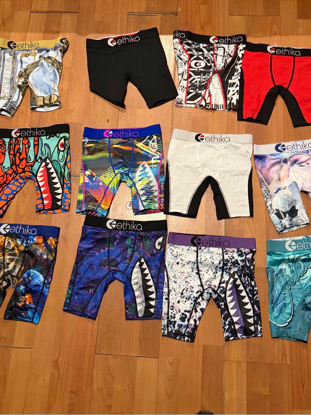ethika Kids Boxer Briefs Assorted Bright Multicolor & Black Pack h3